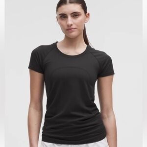 Lululemon Swiftly Tech Short Sleeve, Black, Size 12
